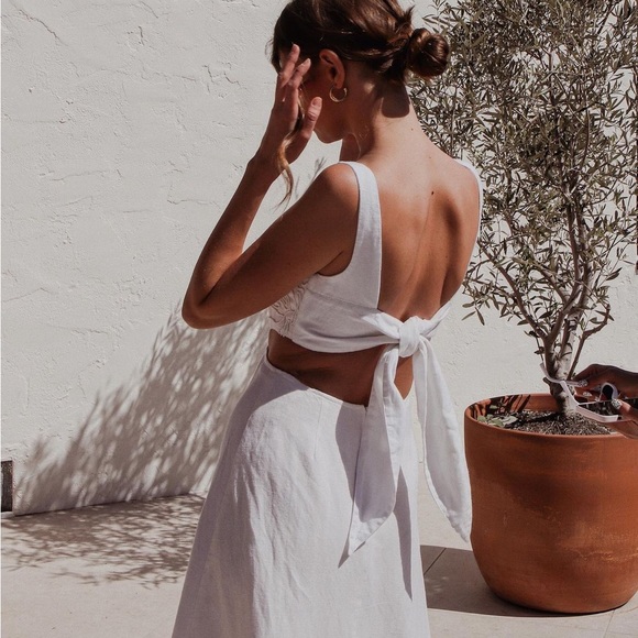 RAHI Lucine Beaded Midi Dress size Small - Picture 4 of 4